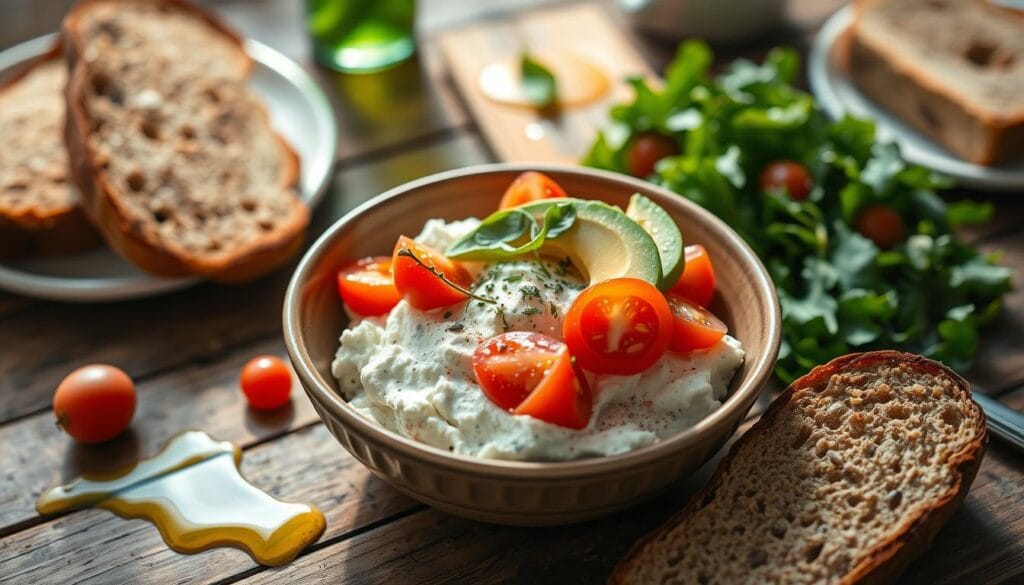 Savory Cottage Cheese Breakfast Savory Cottage Cheese Breakfast
