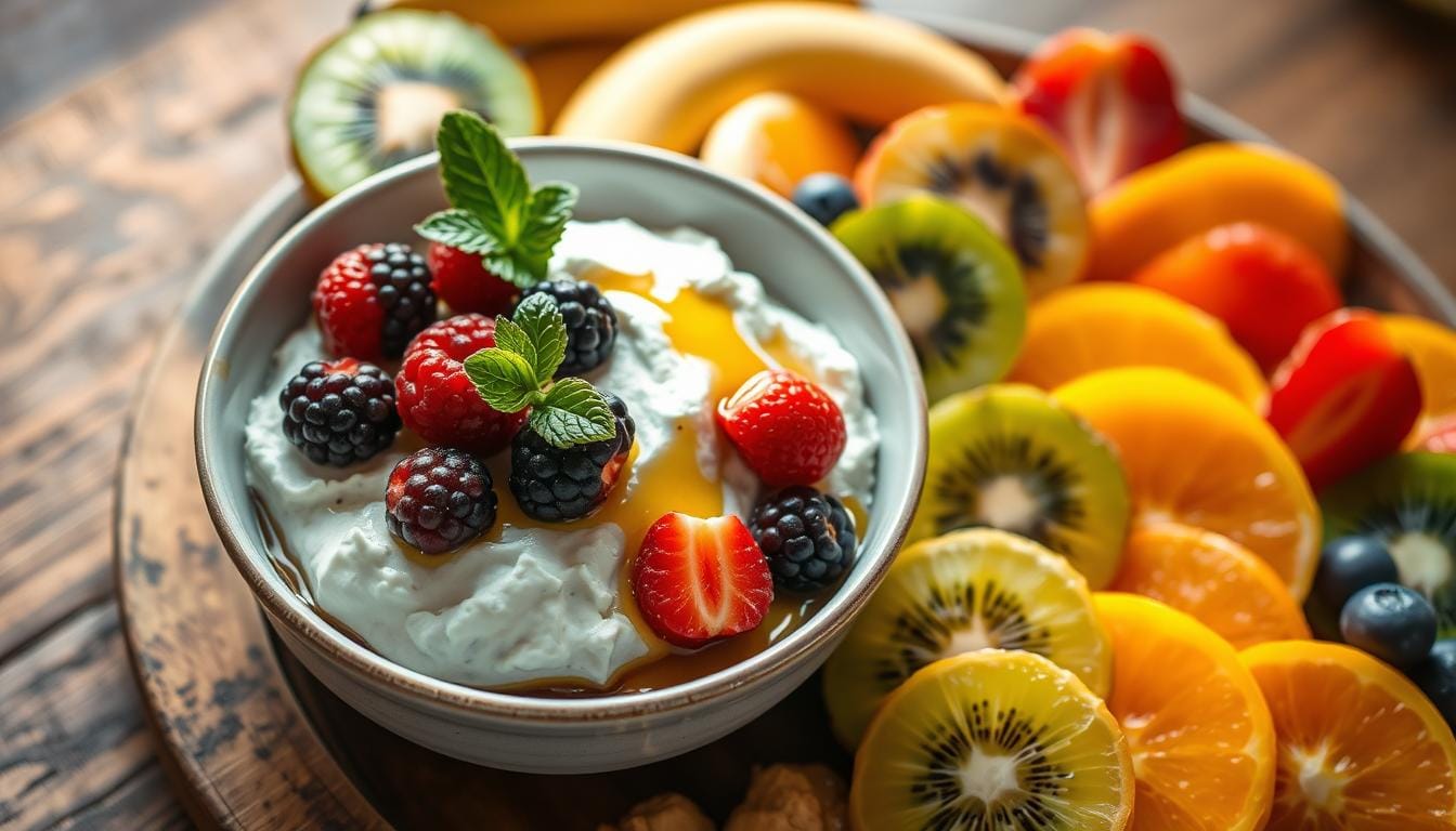 A delicious variety of cottage cheese recipes, including savory and sweet dishes, served in bowls and plates.