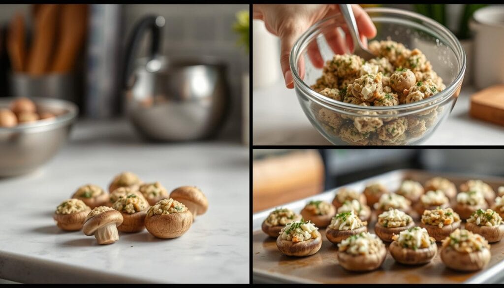 Stuffed mushrooms Stuffed mushrooms