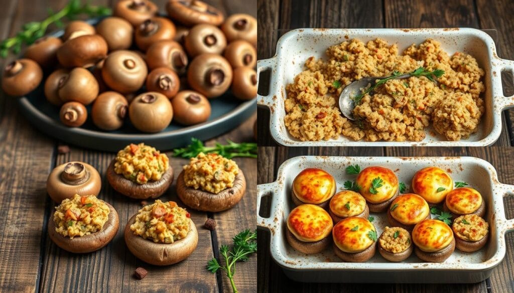 baked stuffed mushrooms baked stuffed mushrooms