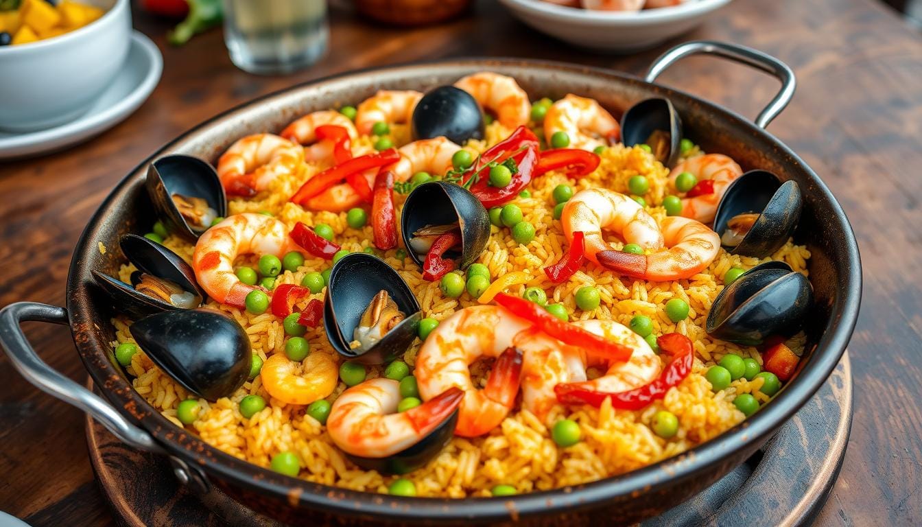seafood paella