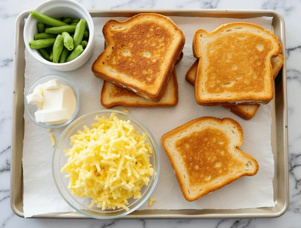 Quick and Easy Grilled Cheese Sandwich Recipe for Busy Days 2 ingredients youll need grilled cheese sandwich